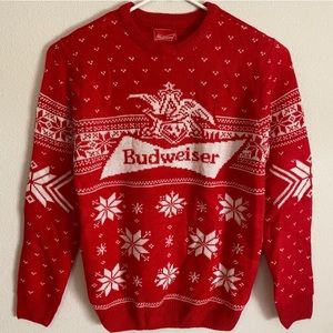 Budweiser Christmas sweater